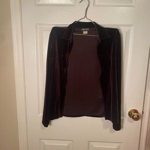 Jacob New York Vintage Velvet Sweater Size Small